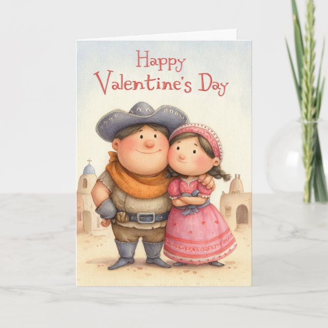 My Morning Star Valentine Card Karte (Vorderseite)