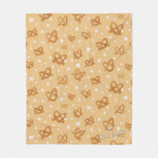 My Movie Blanket - Pretzels & Popcorn Snacks Fleecedecke