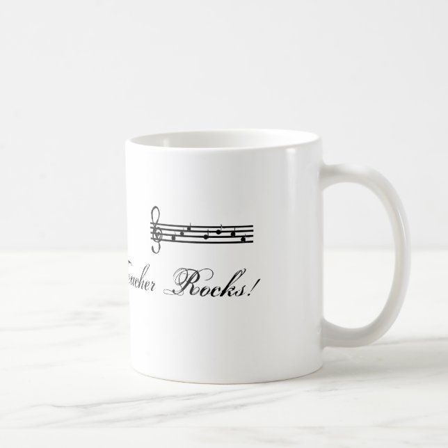 My Music Teacher Rocks Kaffeetasse (Rechts)