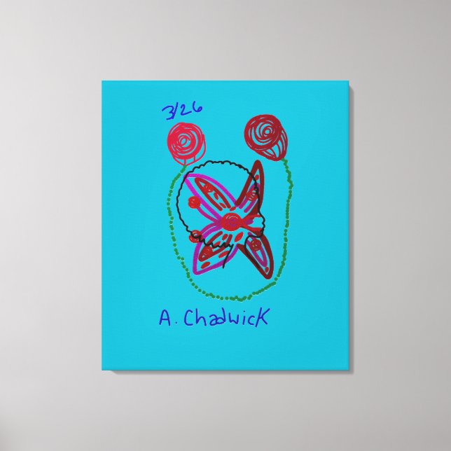 My Name Is Blossom  Leinwanddruck (Vorderseite)