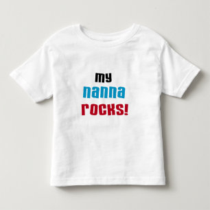 My Nanna Rocks T-shirts et cadeaux