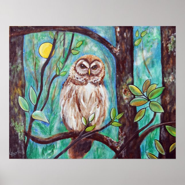 "My Neighbor" Print by Studio Burke© Poster (Vorne)