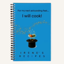 My Next Astounding Feat Magic Recipe Notizbuch