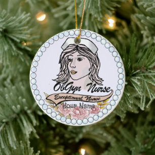 My ObGyn Nurse Keramik Ornament