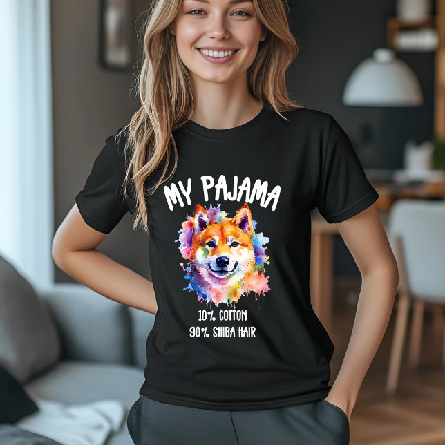 My Pajama Shiba Art T-Shirt (Von Creator hochgeladen)