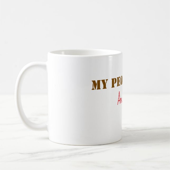 My People Skills Are Just Fine Funny Sarcastic Off Kaffeetasse (Links)