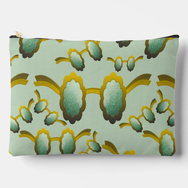 My Polarized Glasses are Ready Pattern Zubehörtasche (Vorderseite)