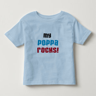 My Poppa Rocks Tshirts et cadeaux
