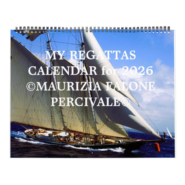 My Regattas Calendar for a Joyful 2026.   Kalender (Titelbild)