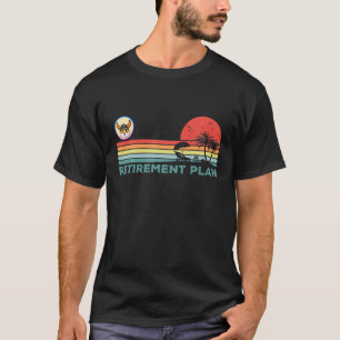 My Retirement Plan Floki Inu Coin Cryptocurrency T T-Shirt