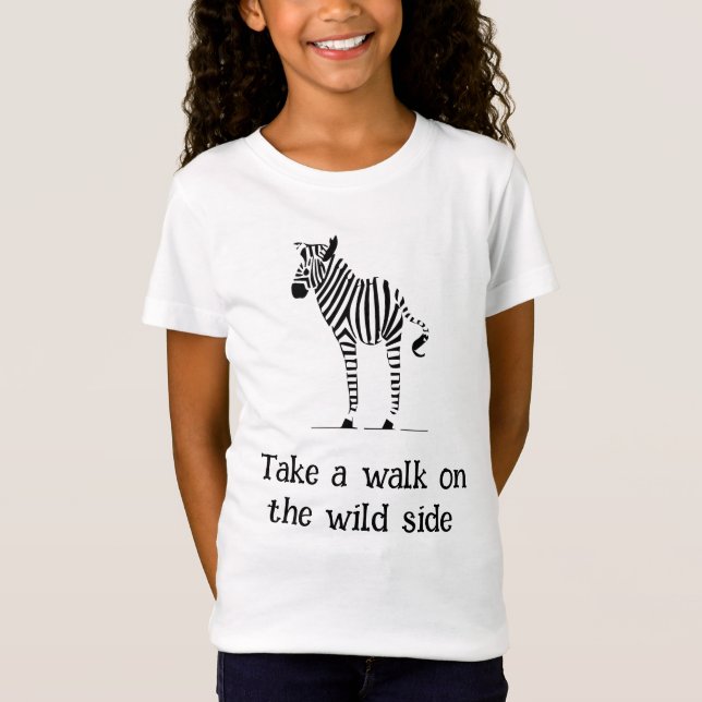My Safari Zebra Lovers T-Shirt (Vorderseite)