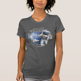 My spacewalk Journey (Dark mode) | Women Slim fit T-Shirt