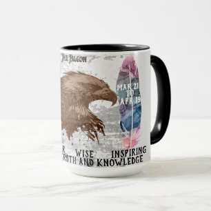 "My Spirit Animal" Die Falkenkaffee-Tasse Tasse