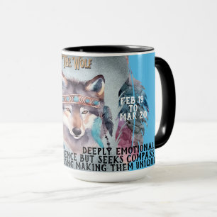 "My Spirit Animal" Die Wolfskaffee-Tasse Tasse