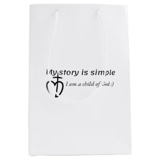 My story is simple mittlere geschenktüte
