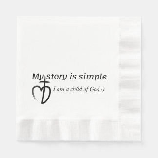 My story is simple serviette