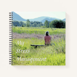 My Stress Management Journal Notizbuch