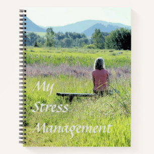 My Stress Management Journal Notizbuch