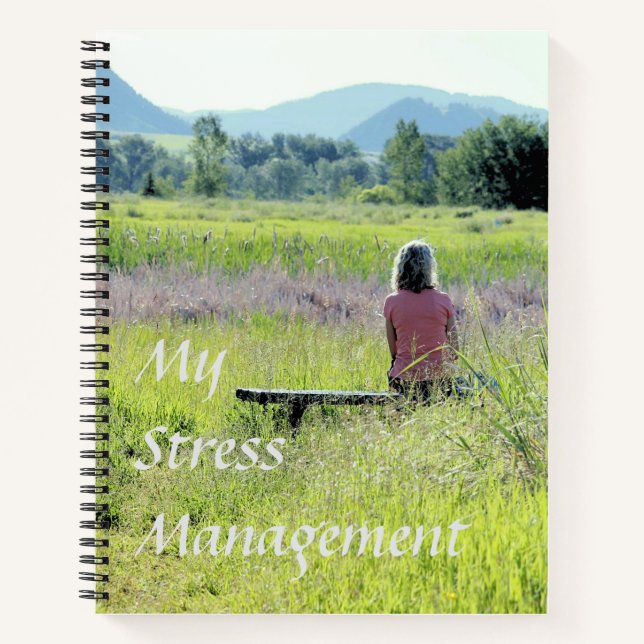 My Stress Management Journal Notizbuch (Vorderseite)