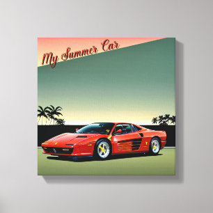 My Summer Car Leinwanddruck
