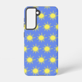 My Sunshine Phone Case (Sky Blue & Yellow) Samsung Galaxy Hülle