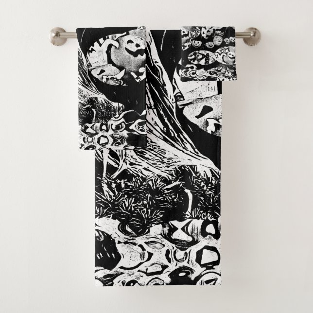 My Super Halloween black and white (En situation)