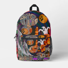 My Super Halloween V3 Bedruckter Rucksack