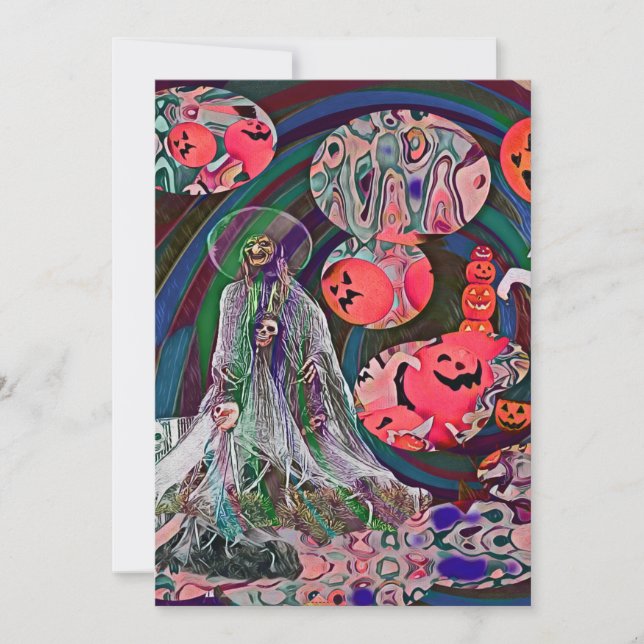 My Super Halloween V3 Einladung (Vorderseite)