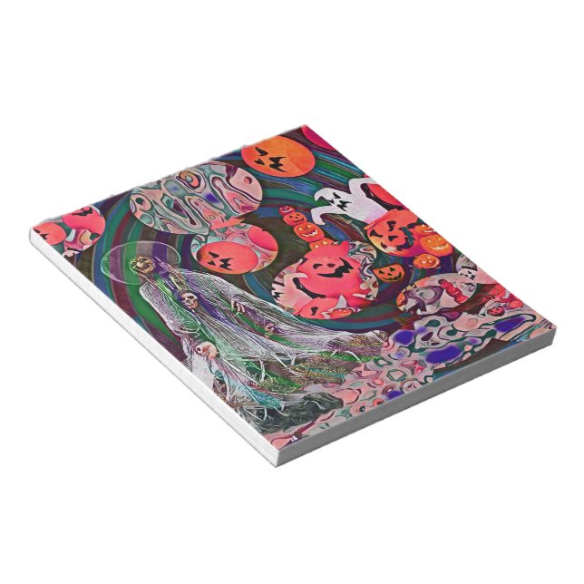 My Super Halloween V3 Notizblock (angewinkelt)