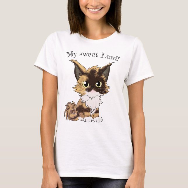 My sweet cat T-Shirt (Vorderseite)