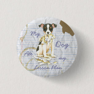 My Toy Fox Terrier Ate my Lesson Plan Button