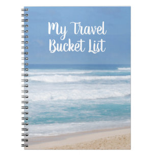 My Travel Bucket List Notebook Notizblock