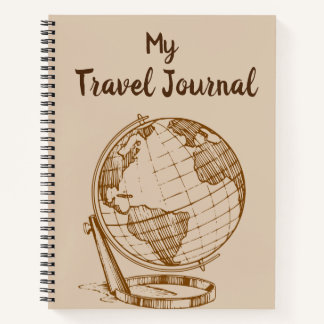 My Travel Journal, Eine Zeitschrift für Ihre Abent Notizbuch