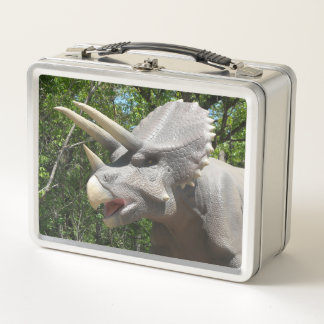 My Triceratops Dinosaurrs Metall Brotdose