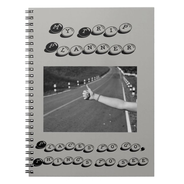 My trip planner - places to go, things to see notizblock (Vorderseite)