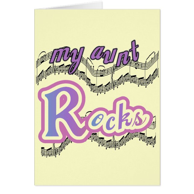 My Tunt Rocks Tshirts et cadeaux (Devant)