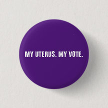 My uterus my vote purple & white abortion rights