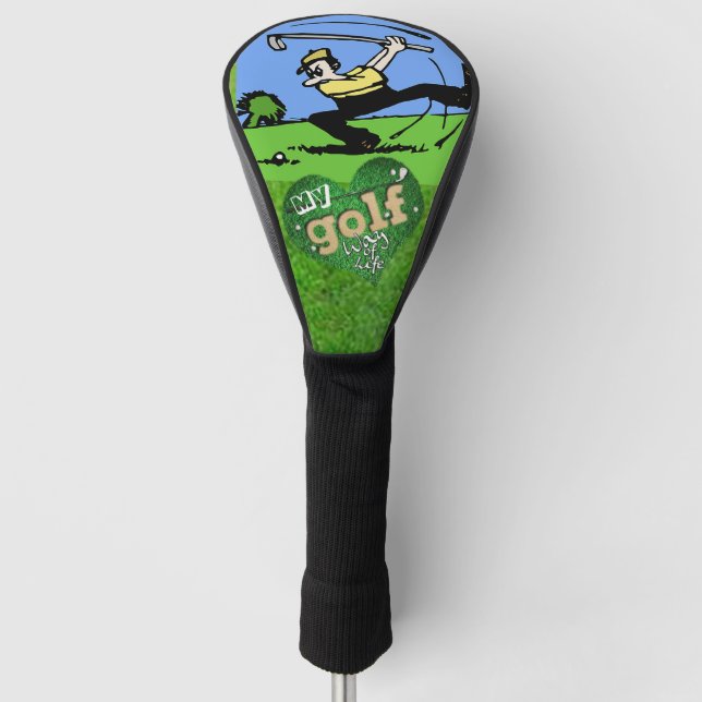 My Way Golf Head Cover Golf Headcover (Vorderseite)