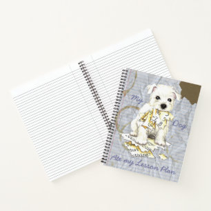 My Westie Ate my Lessingplan Notizbuch