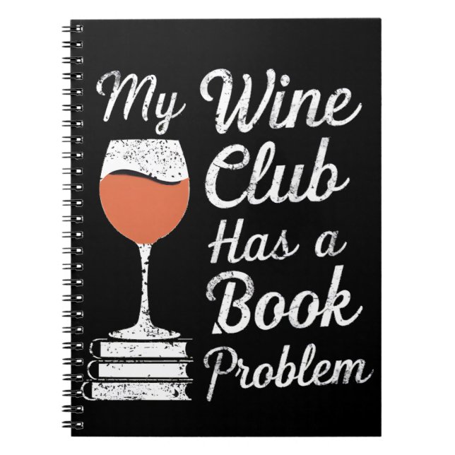 My Wine Club A Un Problème De Livre La Lecture De  (Devant)