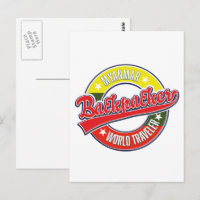 Myanmar Backpacker World Traveller Logo
