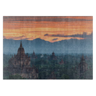 Myanmar, Bagan Sonnenaufgang Schneidebrett