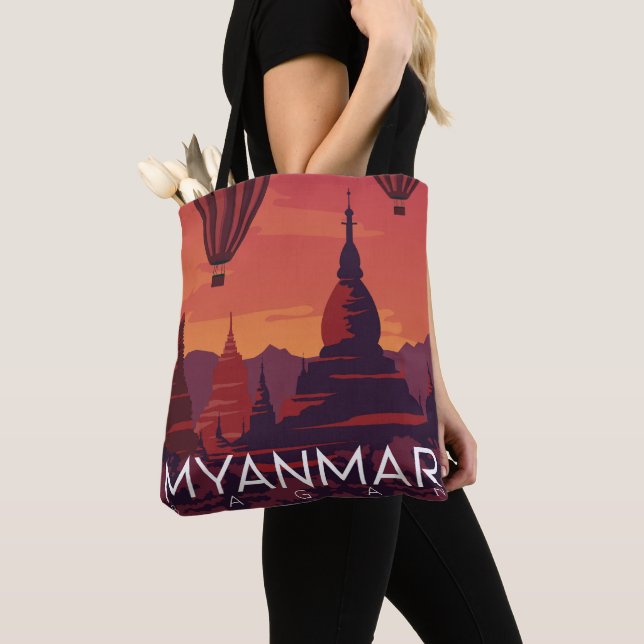 Myanmar Bagan Tasche (Von Nahem)