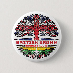 Myanmar Birma/Myanmar Vereinigtes Königreich Button