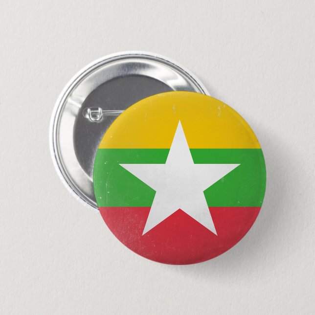 Myanmar Button (Vorne & Hinten)
