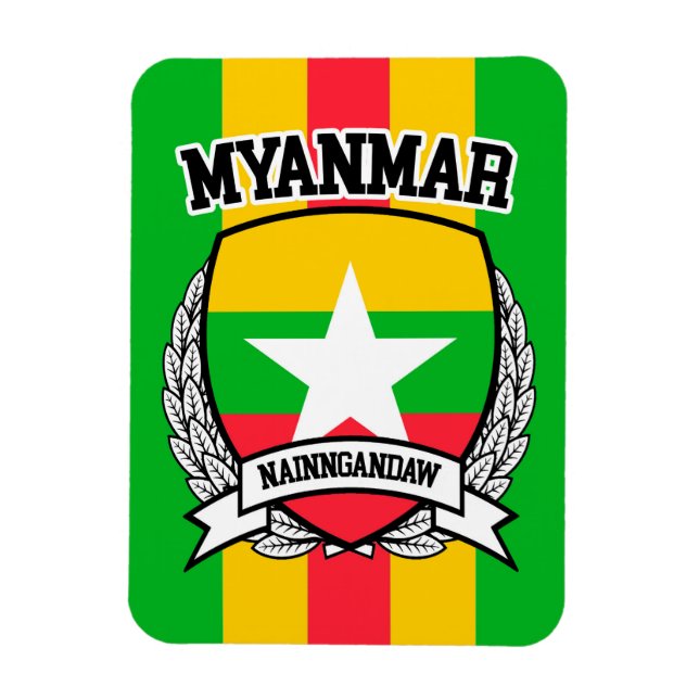 Myanmar Magnet (Vertikal)