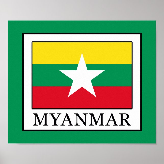 Myanmar Poster (Vorne)