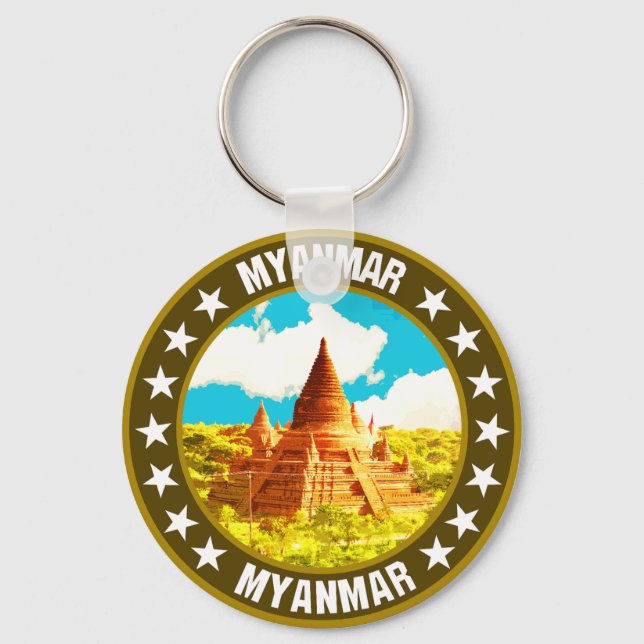 Myanmar Schlüsselanhänger (Vorderseite)