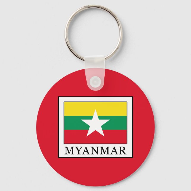 Myanmar Schlüsselanhänger (Vorderseite)