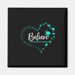 Myasthenia Gravis Awareness Butterfly Glauben Magnet